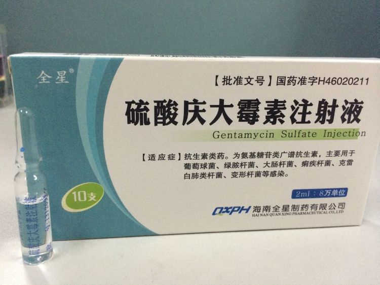 庆大霉素注射液